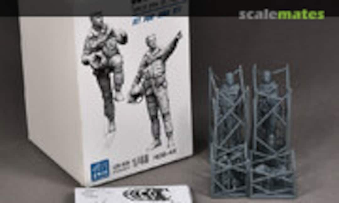 1:48 US Navy F-14 Tomcat crew set, 1980's (Maverick & Goose ) (R2 Miniatures R09-48) R09-48