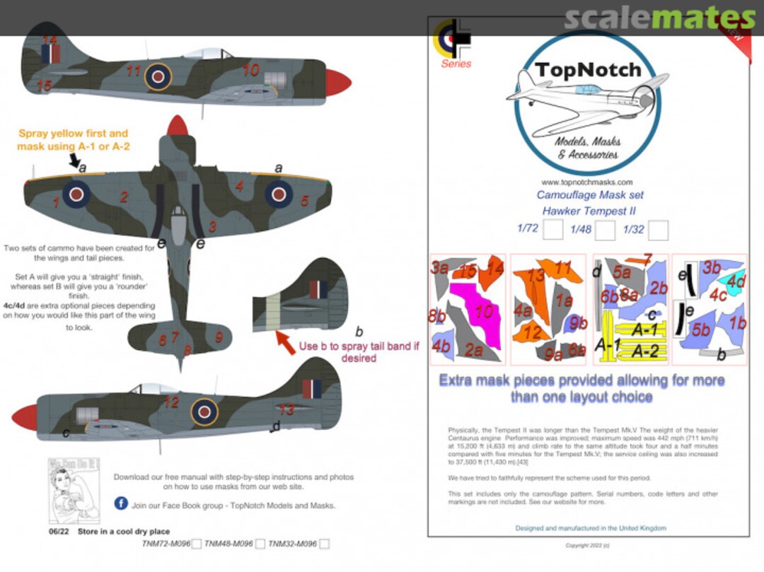 Boxart Hawker Tempest II TNM72-M096 TopNotch Boxart Hawker Tempest II TNM72-M096 TopNotch