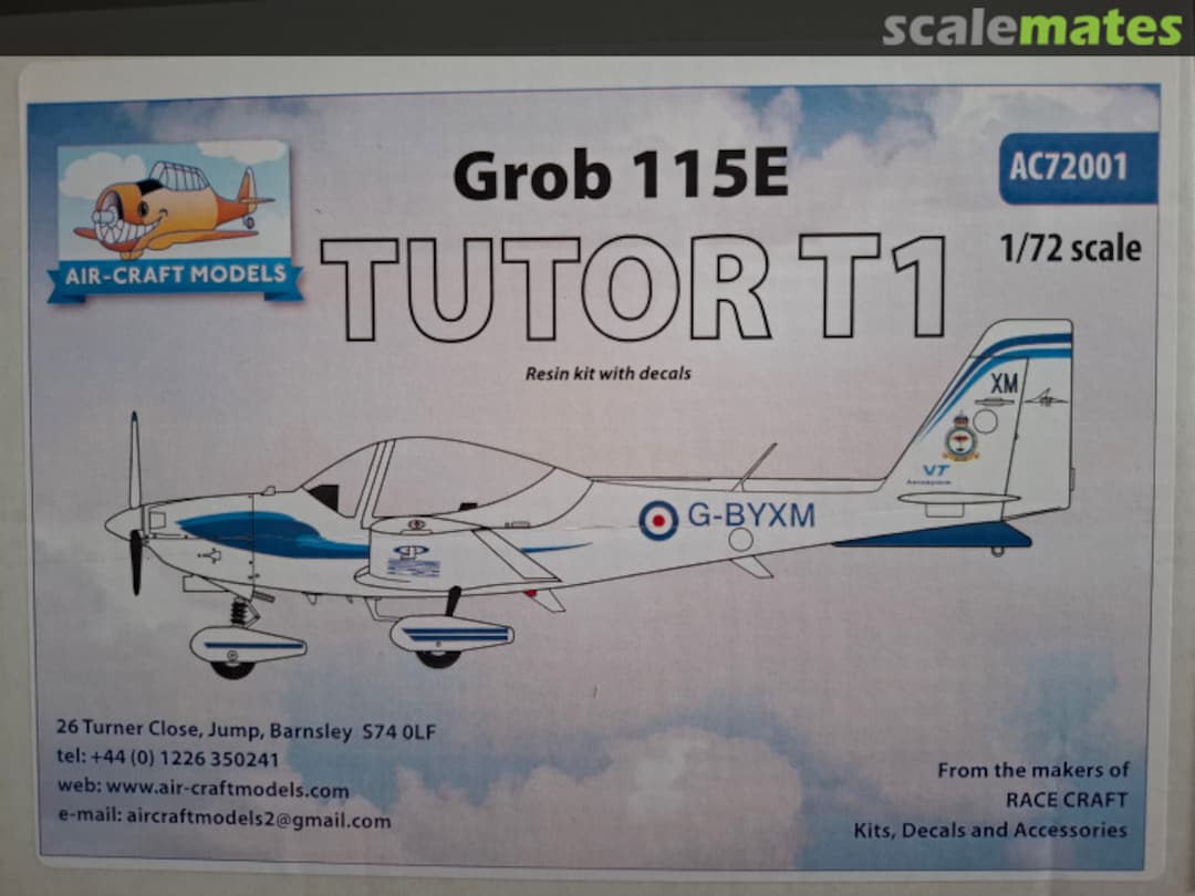 Boxart Grob 115E Tutor T1 AC72001 Air-Craft Models Boxart Grob 115E Tutor T1 AC72001 Air-Craft Models