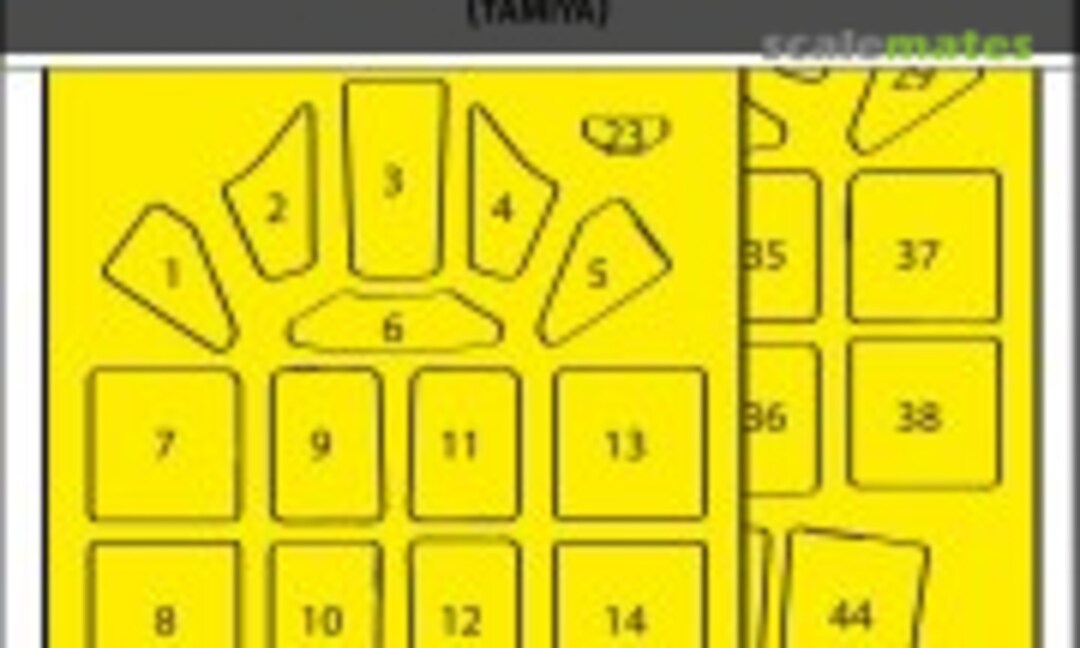 1:32 A6M2b Model 21 Zero masks (ASK 200-M32126) 200-M32126