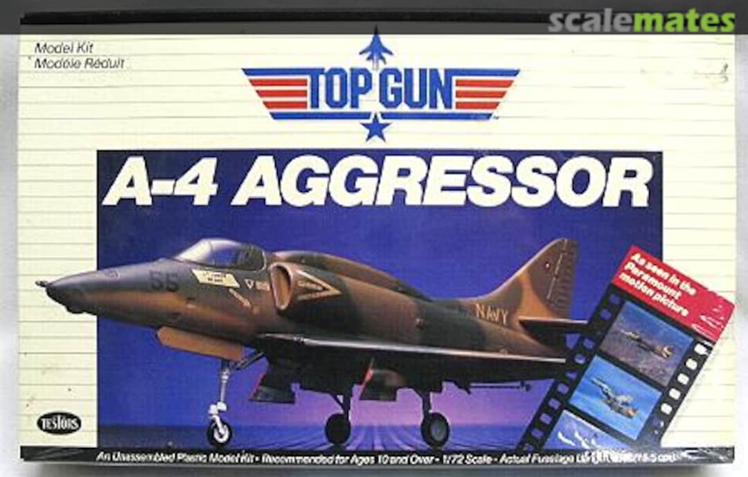 Boxart A-4 Aggressor 271 Testors Boxart A-4 Aggressor 271 Testors
