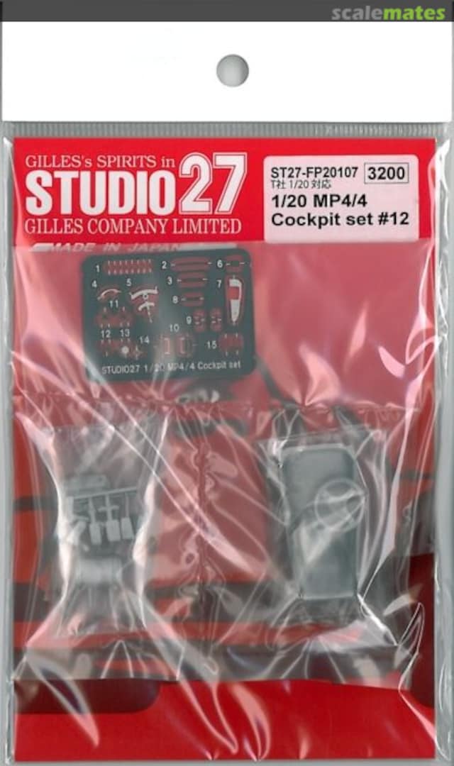 Boxart McLaren MP4/4 ST27-FP20107 Studio27 Boxart McLaren MP4/4 ST27-FP20107 Studio27