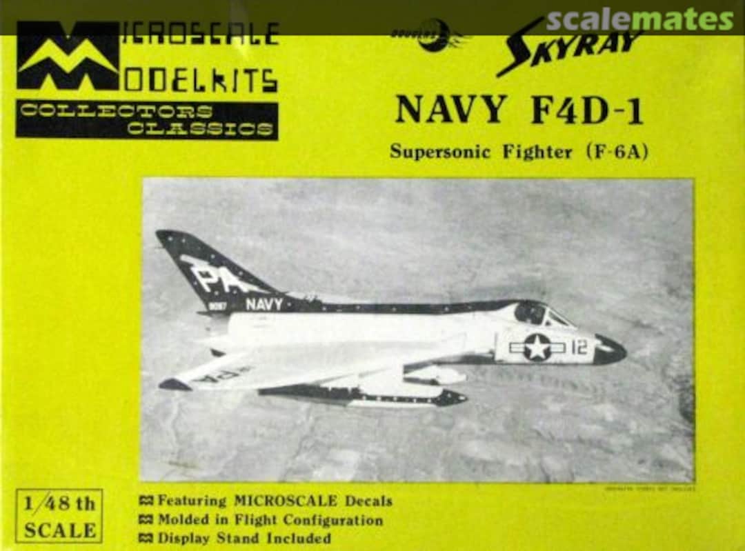 Boxart F4D-1 Skyray MS4-2 Microscale Boxart F4D-1 Skyray MS4-2 Microscale