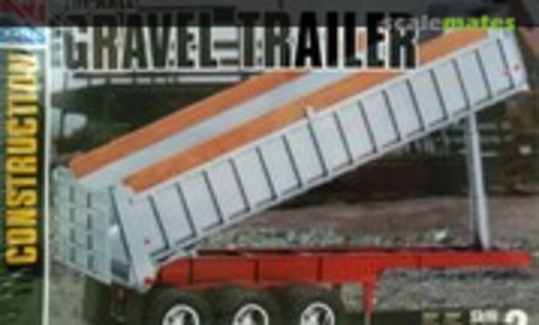 1:25 Tri-Axle Gravel Trailer (AMT/ERTL 31006) 31006