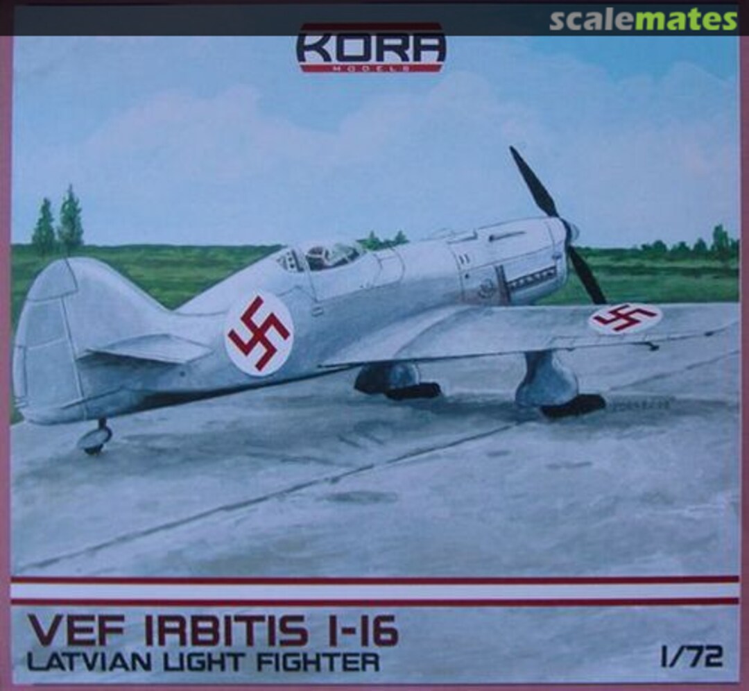 Boxart VEF Irbitis I-16 72201 Kora Models Boxart VEF Irbitis I-16 72201 Kora Models
