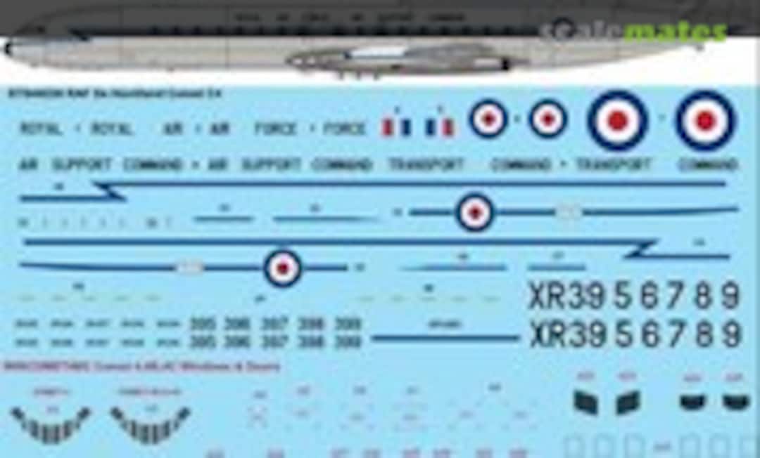 1:144 RAF De Havilland Comet C4 (26 Decals STS44230)