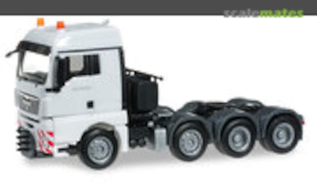1:87 MAN TGX XLX 540 heavy duty rigid tractor, pure white (Herpa 155397-004)