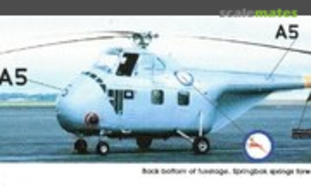 1:72 Sikorsky S-55 SAAF (1957) (MAV Decals MAV-720215) MAV-720215