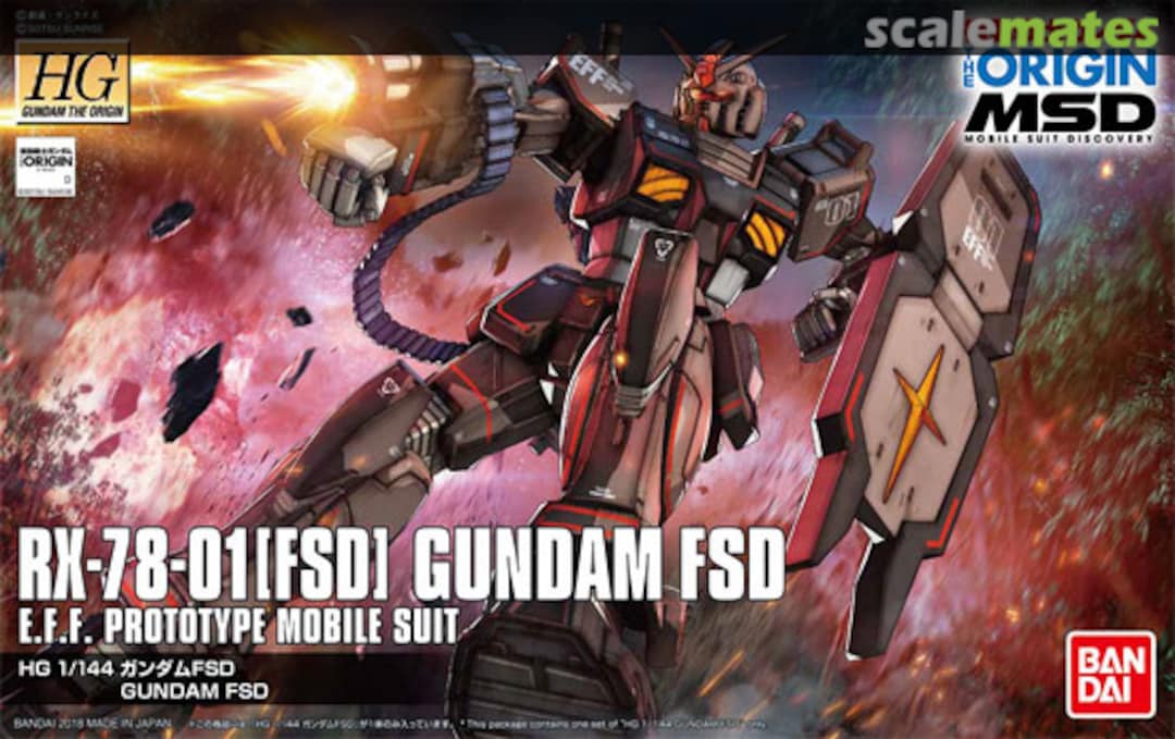 Boxart RX-78-01[FSD] Gundam FSD 0225730 Bandai