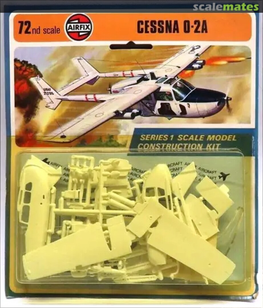 Boxart Cessna O-2A 01053-7 Airfix Boxart Cessna O-2A 01053-7 Airfix