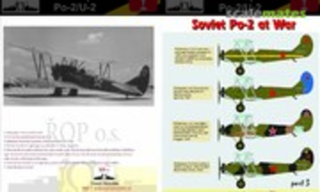 1:72 Polikarpov Po-2/U-2 - Soviet PO-2 at War (ROP o.s. MNFDL72052) MNFDL72052