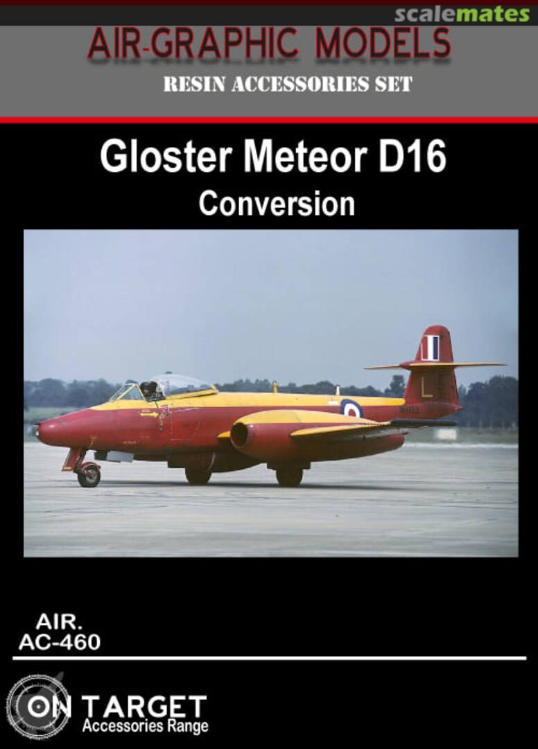 Boxart Gloster Meteor D16 Conversion AIR.AC-460 Air-Graphics Models Boxart Gloster Meteor D16 Conversion AIR.AC-460 Air-Graphics Models