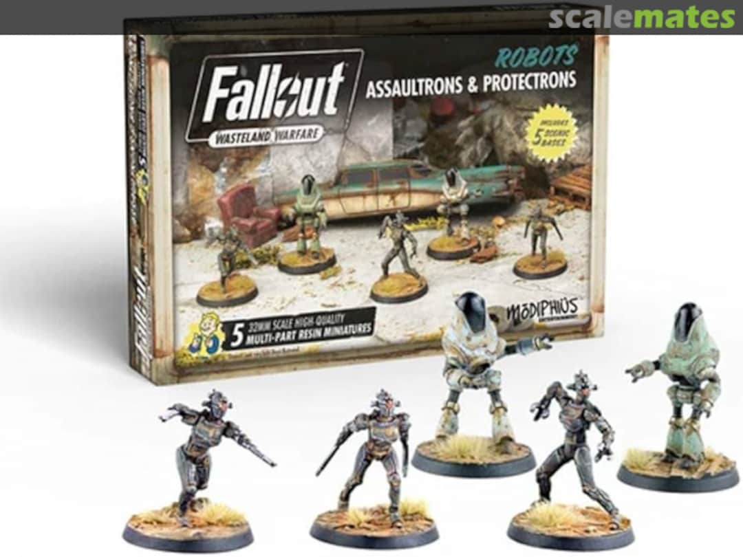 Boxart Assaultrons & Protectrons MUH051724 Modiphius Entertainment Boxart Assaultrons & Protectrons MUH051724 Modiphius Entertainment