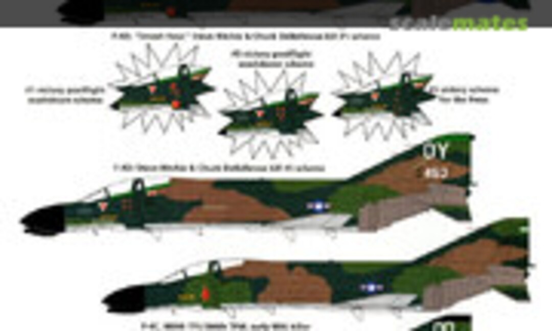 1:72 F-4C/Ds & RF-4Cs (Cutting Edge Modelworks CED72016) CED72016