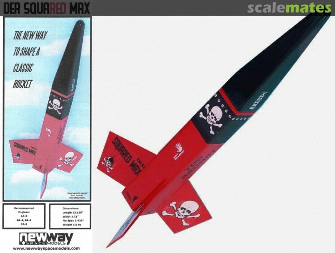 Boxart Der Squared Max NWY-40 New Way Space Models Boxart Der Squared Max NWY-40 New Way Space Models