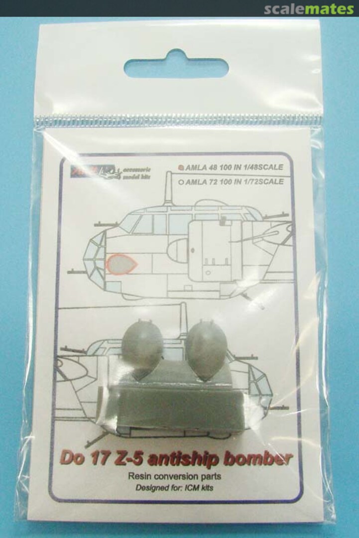 Boxart Do-17 Z-5 antiship bomber AMLA48100 AML Boxart Do-17 Z-5 antiship bomber AMLA48100 AML