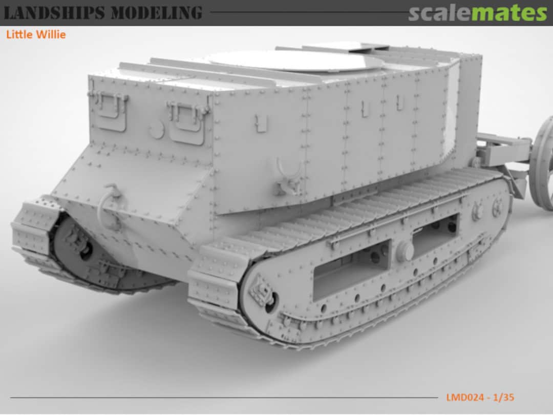 Boxart Little Willie LMD024 Landships Modeling Boxart Little Willie LMD024 Landships Modeling