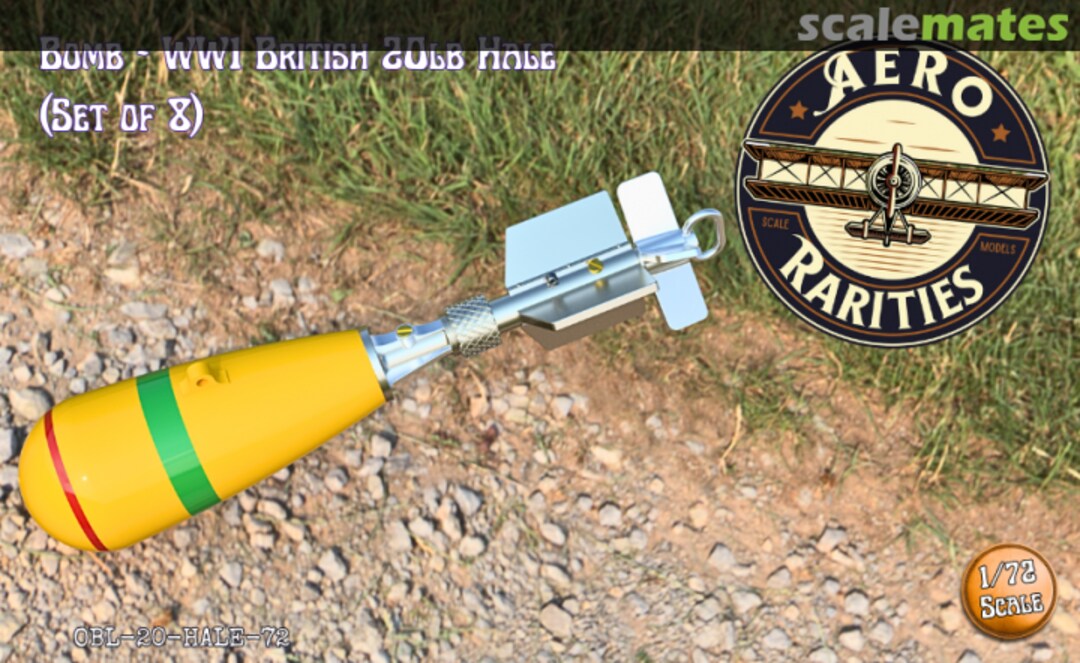 Boxart British 20lb Hale Bomb OBL-20-HALE-72 Aero Rarities Boxart British 20lb Hale Bomb OBL-20-HALE-72 Aero Rarities