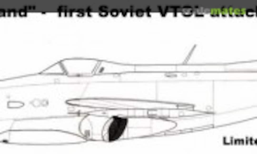 1:32 Yak-36 " Freehand" - first Soviet VTOL attack aircraft (LEM Kits 32040) 32040