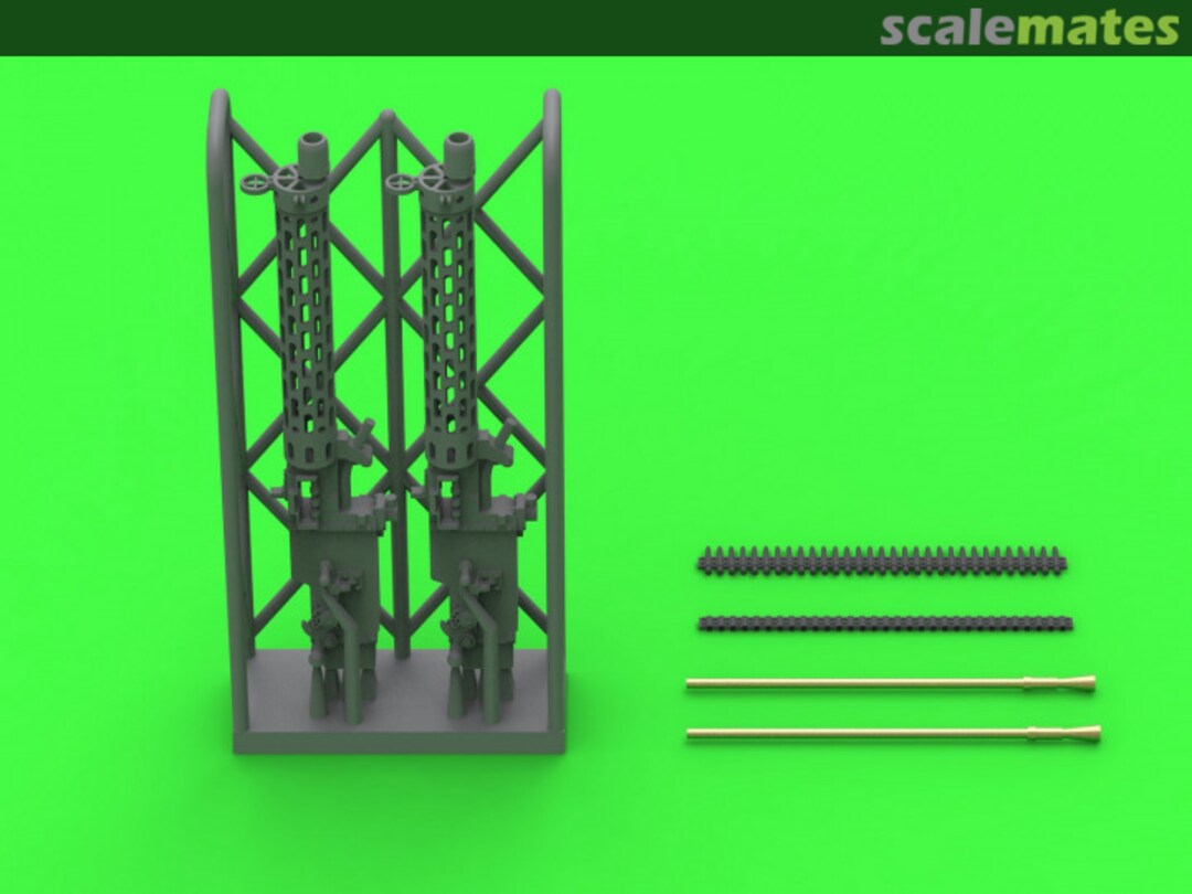 Boxart German WW I machine gun Spandau LMG 08/15 (2 pcs) - with SHORT charging handle - complete guns incl. 3D resin & brass parts AM-48-183 Master Boxart German WW I machine gun Spandau LMG 08/15 (2 pcs) - with SHORT charging handle - complete guns incl. 3D resin & brass parts AM-48-183 Master