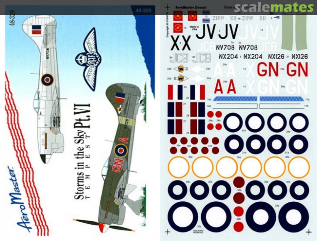 Boxart Storms in the Sky Pt.VI 48-329 AeroMaster Boxart Storms in the Sky Pt.VI 48-329 AeroMaster