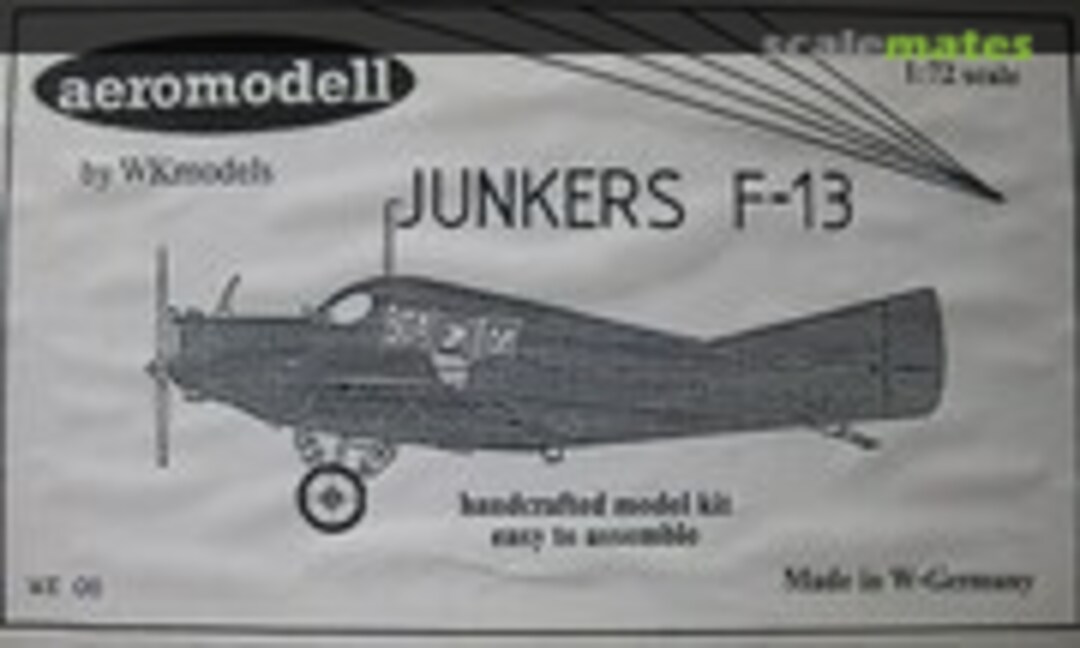 1:72 Junkers F-13 (aeromodell WK 08)