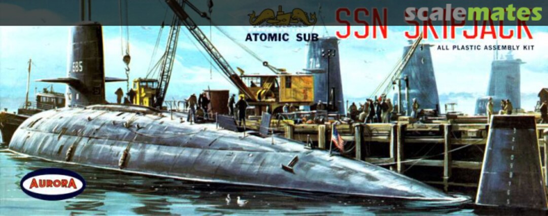 Boxart SSN Skipjack 711 Aurora