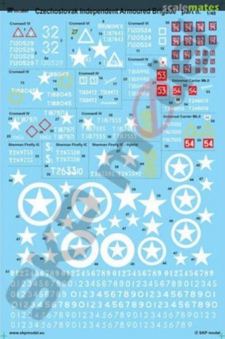 Boxart Czech Indep. Armoured Brigade - Part II SKP 005 SKP model Boxart Czech Indep. Armoured Brigade - Part II SKP 005 SKP model