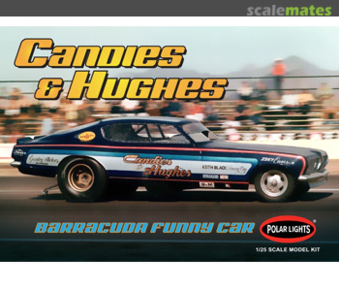 Boxart Candies & Hughes Barracuda Funny Car 853 Polar Lights Boxart Candies & Hughes Barracuda Funny Car 853 Polar Lights