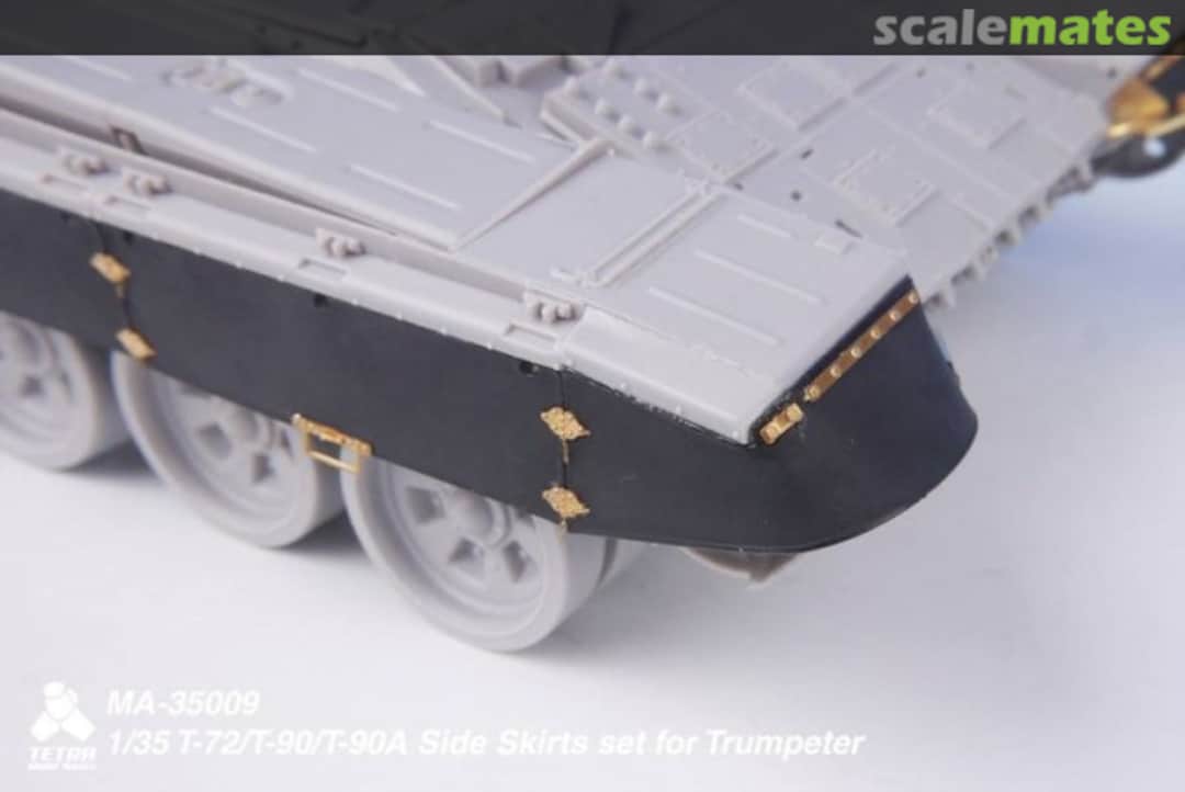 Boxart Russian T-72/T-90/T-90A Side Skirts set for Trumpeter MA-35009 Tetra Model Works Boxart Russian T-72/T-90/T-90A Side Skirts set for Trumpeter MA-35009 Tetra Model Works