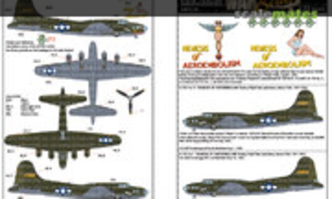 1:72 B-17E Nemesis of Aeroembolism (Kits-World KW172138) KW172138