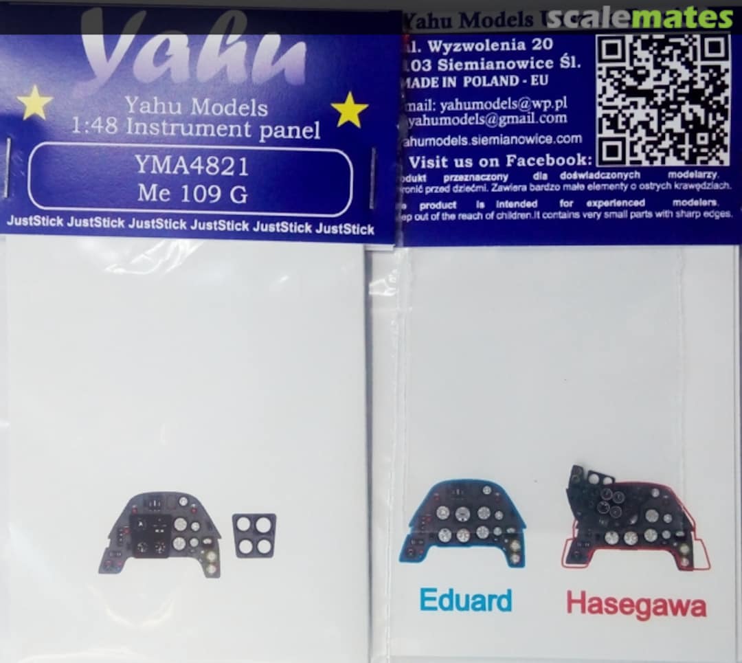 Boxart Me-109G YMA4821 Yahu Models