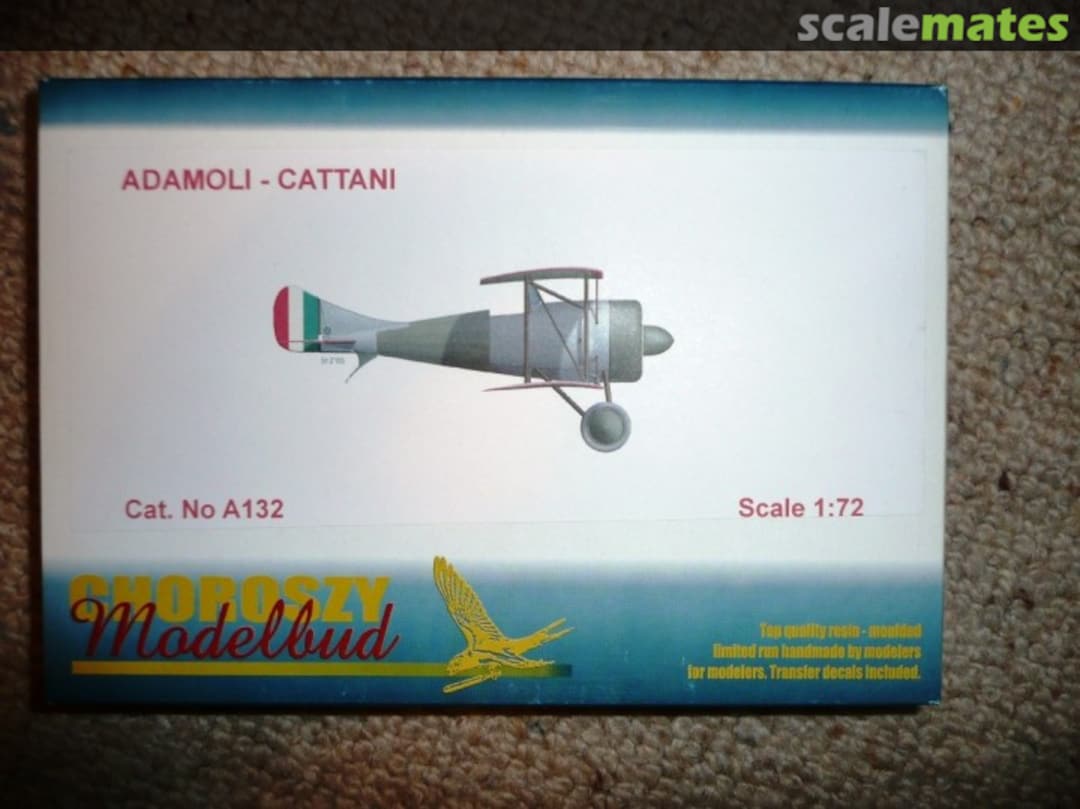Boxart Adamoli - Cattani A132 Choroszy Modelbud Boxart Adamoli - Cattani A132 Choroszy Modelbud