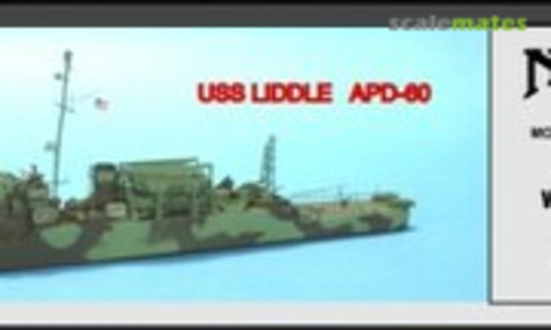 1:700 USS Liddle APD-60 (Niko Model 7018) 7018