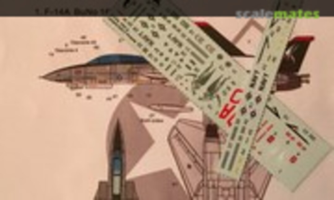 1:144 F-14A VF-101 Part 1 (Bestfong 144047) 144047