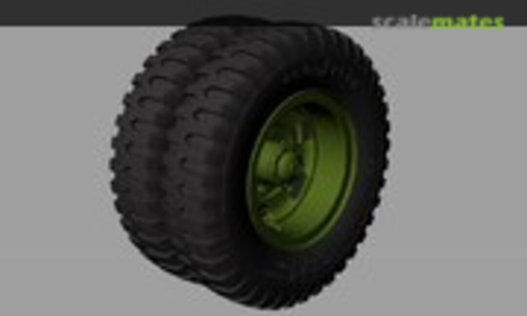 1:35 M35 & M109 trucks Road wheels (Goodyear) (Panzer Art RE35-529) RE35-529