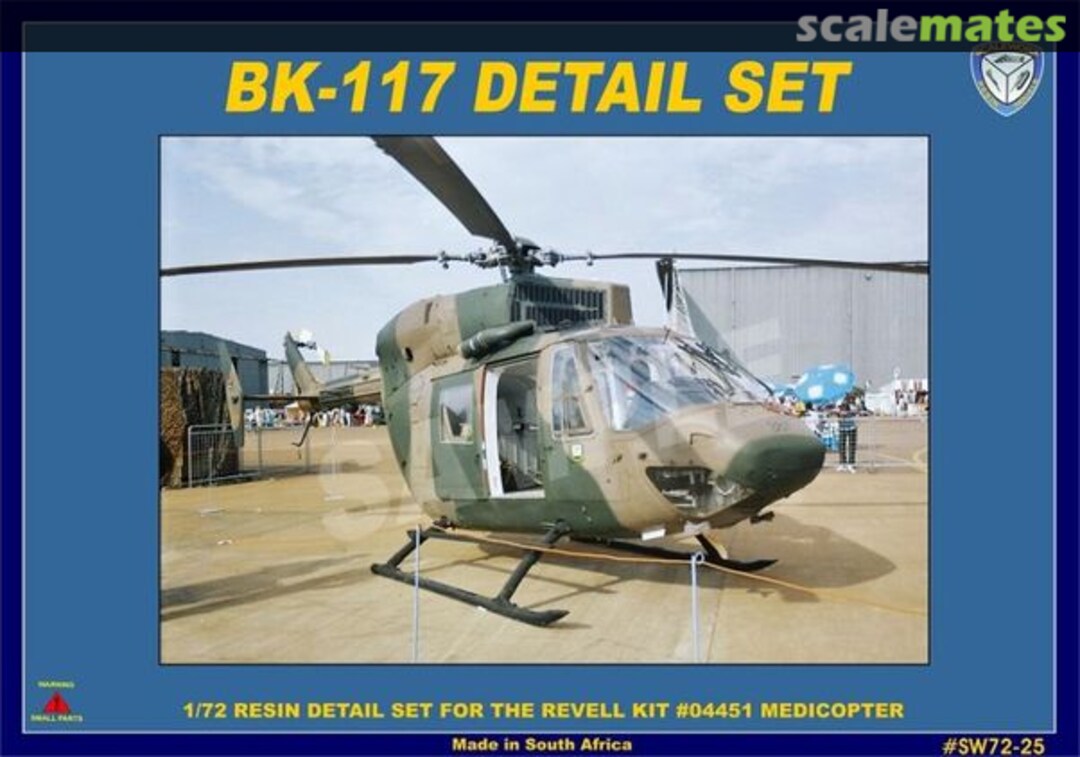 Boxart MBB BK-117 SW72-25 ScaleWorx Boxart MBB BK-117 SW72-25 ScaleWorx