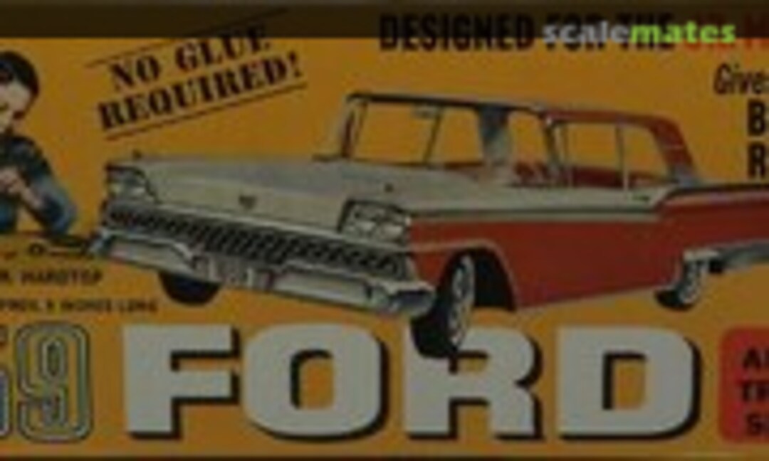 1:25 '59 Ford (AMT 04-129-100)