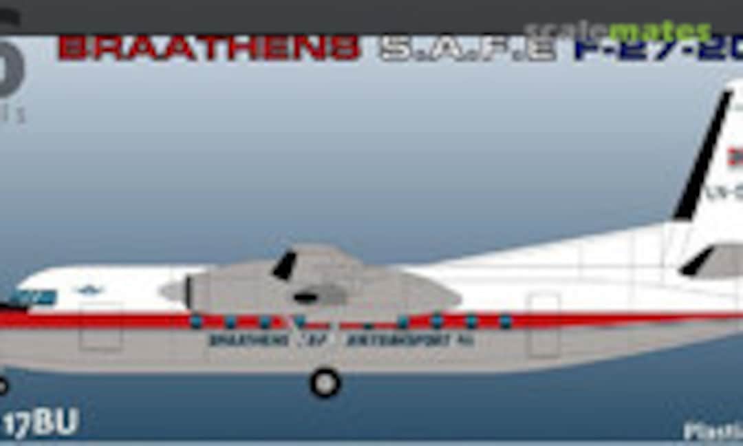 1:144 Braathens S.A.F.E. F-27-200 (26 Models TSM4417BU)