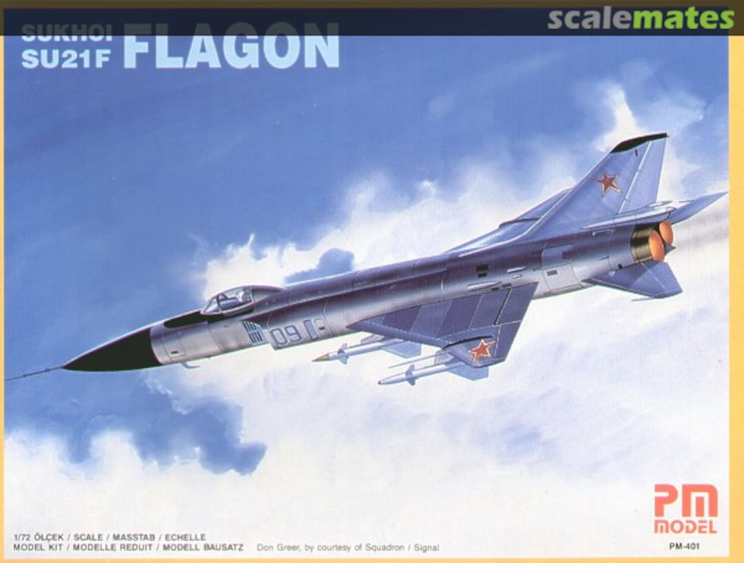 Boxart Sukhoi Su-21F Flagon PM-401 PM Model Boxart Sukhoi Su-21F Flagon PM-401 PM Model