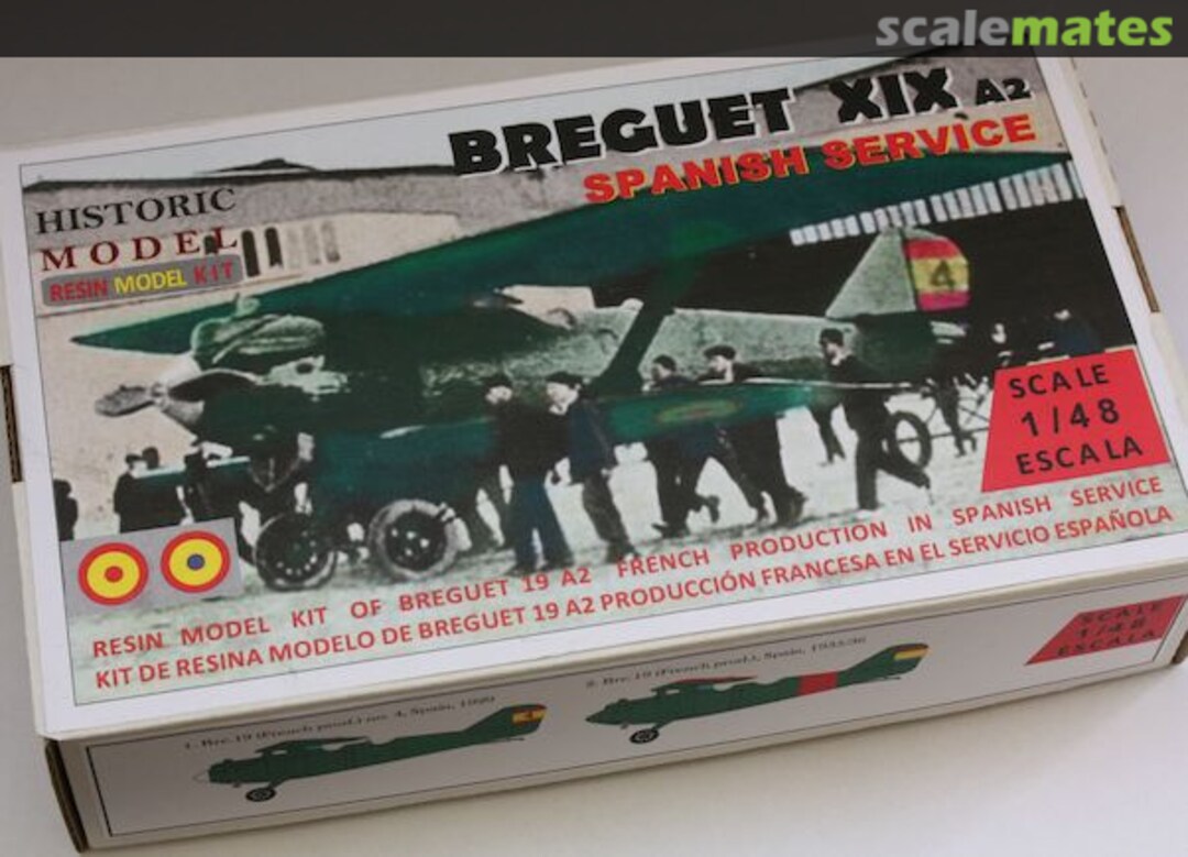 Boxart Breguet XIX A-2 A-04 Historic Model Boxart Breguet XIX A-2 A-04 Historic Model