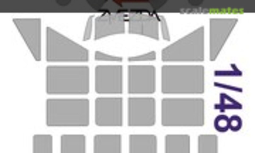 1:48 Paint mask for Su-2 (KAV models KAV M48 011) KAV M48 011