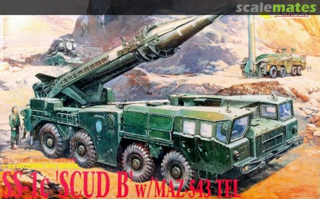 Boxart SS-1c SCUD B with MAZ-543 TEL 3520 Shanghai Dragon Boxart SS-1c SCUD B with MAZ-543 TEL 3520 Shanghai Dragon