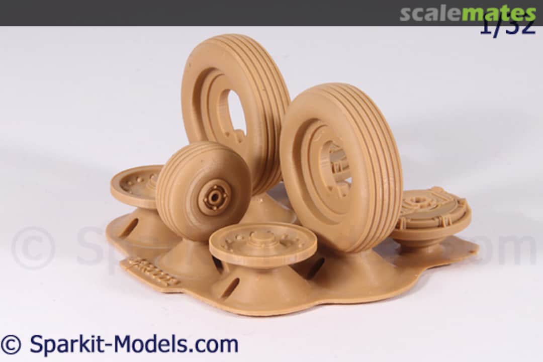 Boxart Mirage IIID/E/S, V and 50 - Wheel Set 32R0002 Sparkit Models Boxart Mirage IIID/E/S, V and 50 - Wheel Set 32R0002 Sparkit Models