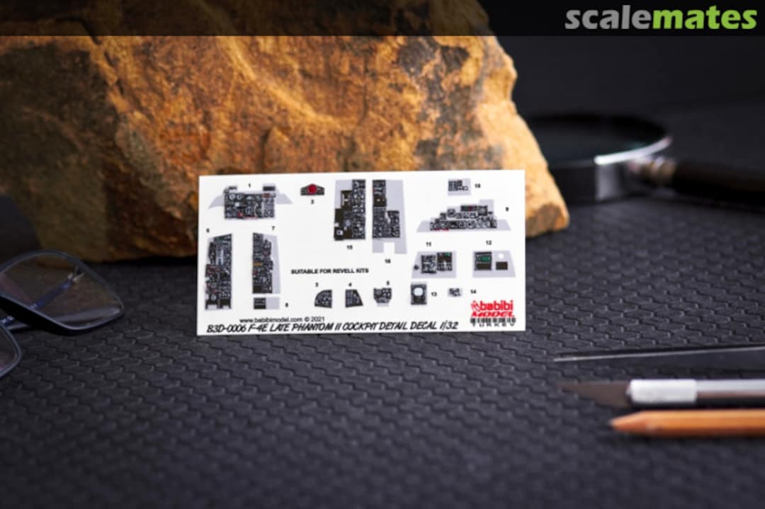 Boxart F-4E (Late)Phantom II B3D-0006 Babibi model Boxart F-4E (Late)Phantom II B3D-0006 Babibi model