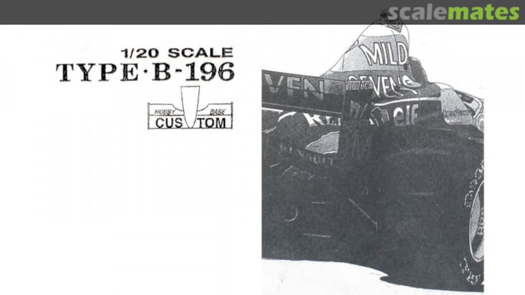 Boxart Benetton B196 HBC-01 Hobby Base Custom Boxart Benetton B196 HBC-01 Hobby Base Custom