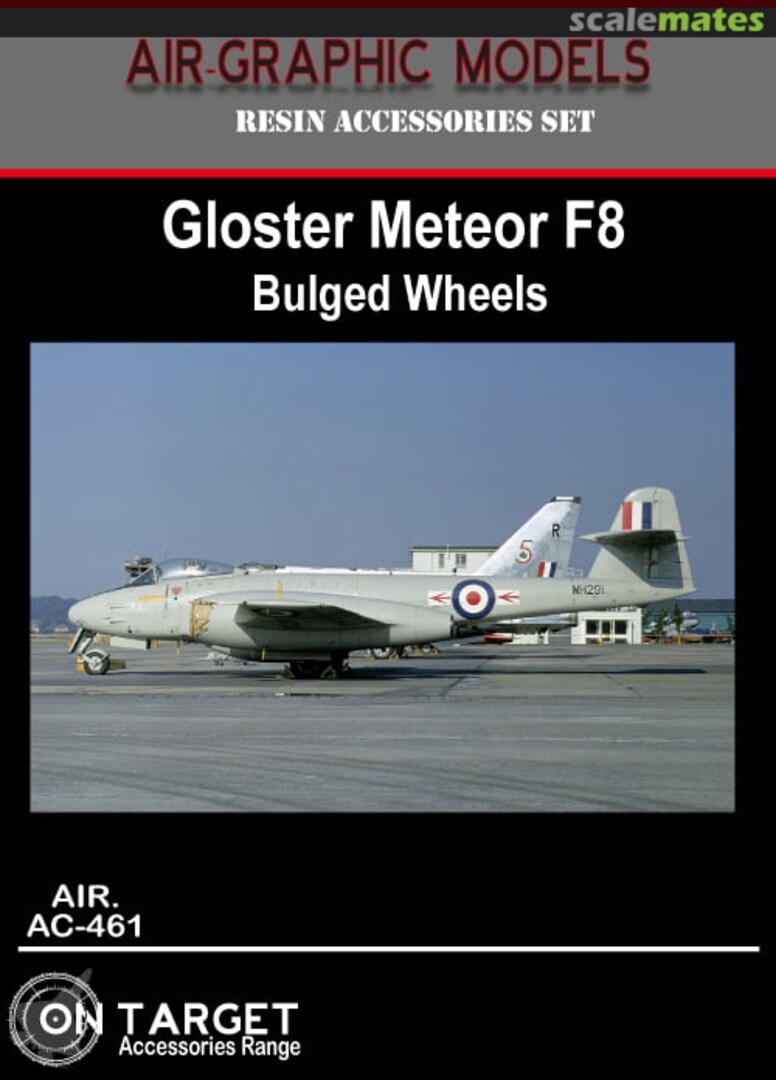 Boxart Gloster Meteor F8 Bulged Wheels AIR.AC-461 Air-Graphics Models Boxart Gloster Meteor F8 Bulged Wheels AIR.AC-461 Air-Graphics Models