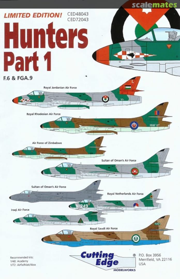 Boxart Hunters Part 1 CED72043 Cutting Edge Modelworks Boxart Hunters Part 1 CED72043 Cutting Edge Modelworks