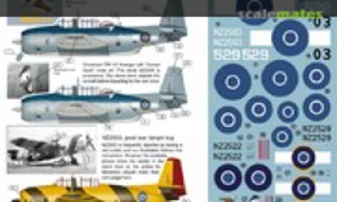 1:48 RNZAF Grumman TBF Avenger, Pacific Theater & Post-war (Ventura V48101) V48101