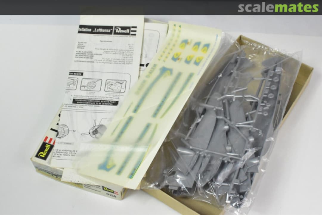 Contents Lockheed L.1049 Super Constellation 0158 Revell Contents Lockheed L.1049 Super Constellation 0158 Revell